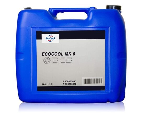 20 litrów FUCHS ECOCOOL MK 6 - emulsja do obróbki skrawaniem - sklep olejefuchs.pl