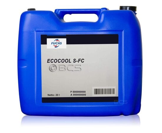 FUCHS ECOCOOL S-FC - emulsja do obróbki skrawaniem - 20 litrów - sklep olejefuchs.pl