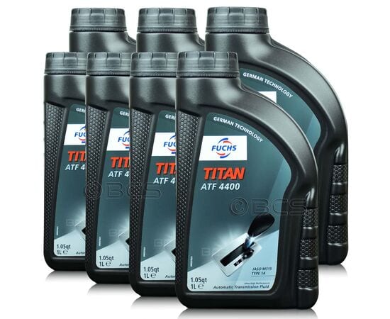 FUCHS TITAN ATF 4400 - olej do automatycznych skrzyń biegów - 7 litrów - TANIEJ, Opakowanie / zestaw: 7 litrów (7 x 1 litr) - sklep olejefuchs.pl