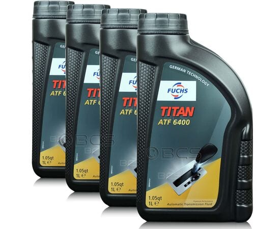 4 litry FUCHS TITAN ATF 6400 - olej do automatycznych skrzyń biegów - ZESTAW - TANIEJ, Opakowanie / zestaw: 4 litry (4 x 1 litr) - sklep olejefuchs.pl