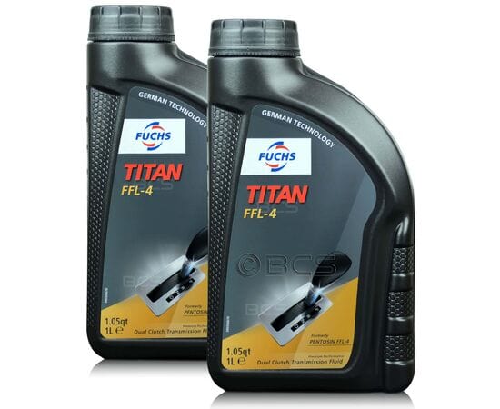 2 litry FUCHS TITAN - PENTOSIN FFL-4 (BMW DCTF 1+) - olej do skrzyń dwusprzęgłowych  - ZESTAW - TANIEJ, Opakowanie / zestaw: 2 litry (2 x 1 litr) - sklep olejefuchs.pl