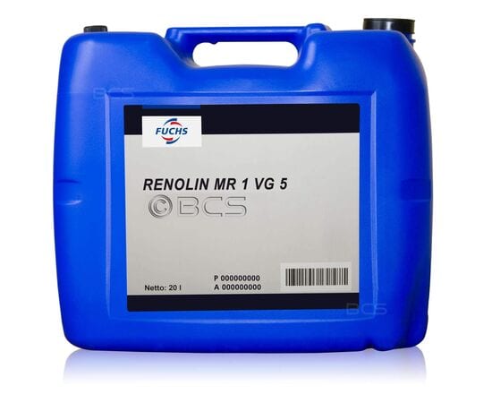 20 litrów FUCHS RENOLIN MR 1 VG 5 - olej hydrauliczny i smarowy, Opakowanie / zestaw: 20 litrów, ISO VG: 5 - sklep olejefuchs.pl