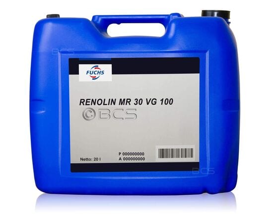FUCHS RENOLIN MR 30 VG 100 - olej hydrauliczny i smarowy - 20 litrów, Opakowanie / zestaw: 20 litrów, ISO VG: 100 - sklep olejefuchs.pl