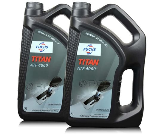 10 litrów - FUCHS TITAN ATF 4000 - olej do automatycznych skrzyń biegów - ZESTAW - TANIEJ, Opakowanie / zestaw: 10 litrów (2 x 5 litrów) - sklep olejefuchs.pl