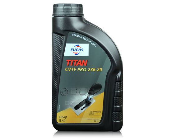 1 litr FUCHS TITAN CVTF PRO 236.20 - (MERCEDES MB 236.20) olej do skrzyń bezstopniowych CVT, Opakowanie / zestaw: 1 litr - sklep olejefuchs.pl