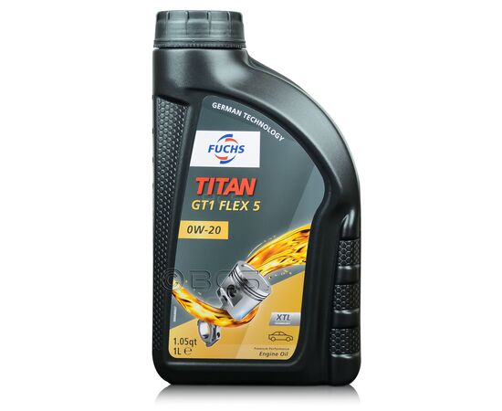 1 litr FUCHS TITAN GT1 FLEX 5 0W20 XTL - olej silnikowy, Opakowanie / zestaw: 1 litr - sklep olejefuchs.pl