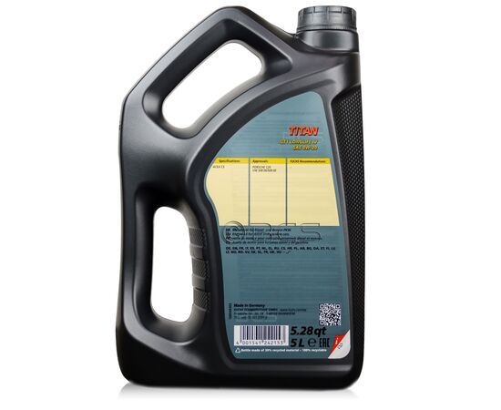10 litrów FUCHS TITAN GT1 (VW) LONGLIFE IV 0W20 VW 508 00 / VW 509 00 - olej silnikowy - ZESTAW - TANIEJ, Opakowanie / zestaw: 10 litrów (2 x 5 litrów), 2. zdjęcie - sklep olejefuchs.pl