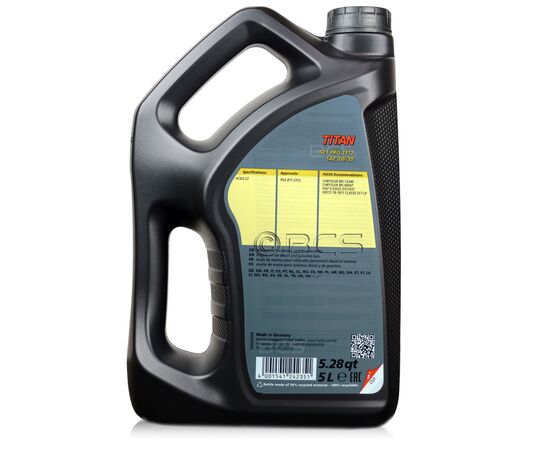 5 litrów FUCHS TITAN GT1 PRO 2312 0W30 - olej silnikowy PSA B71 2312, Opakowanie / zestaw: 5 litrów, 2. zdjęcie - sklep olejefuchs.pl