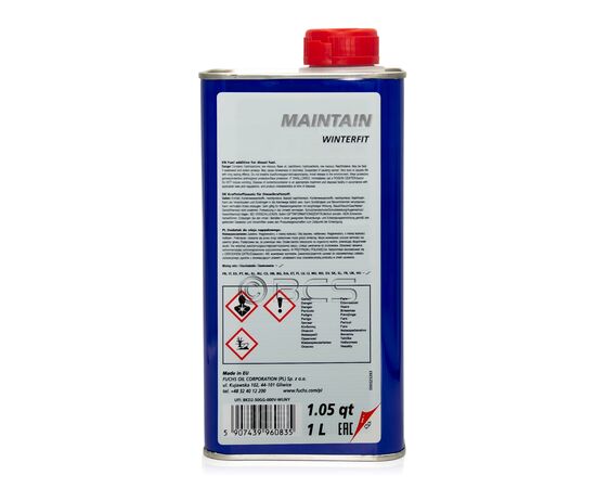 1 litr FUCHS MAINTAIN WINTERFIT - dodatek do paliwa przeciw zamarzaniu, 2. zdjęcie - sklep olejefuchs.pl