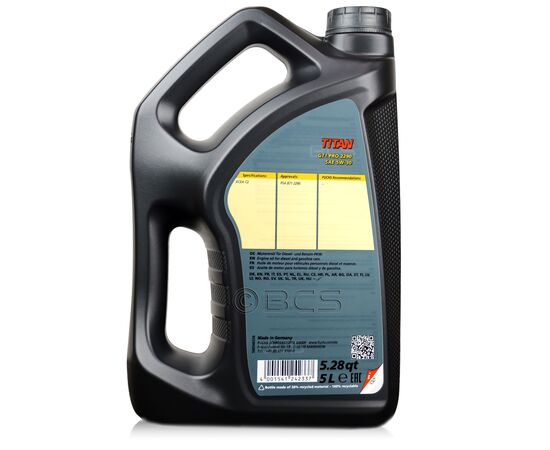 5 litrów FUCHS TITAN GT1 PRO 2290 5W30 - olej silnikowy PSA B71 2290, 2. zdjęcie - sklep olejefuchs.pl
