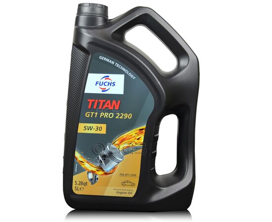 5 litrów FUCHS TITAN GT1 PRO 2290 5W30 - olej silnikowy PSA B71 2290 - sklep olejefuchs.pl