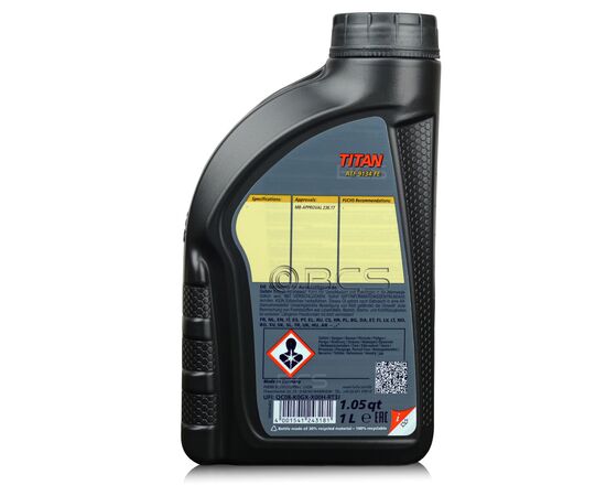 1 litr FUCHS TITAN ATF 9134 FE (MB 236.17 MERCEDES ) - olej do automatycznych skrzyń biegów, Opakowanie / zestaw: 1 litr, 2. zdjęcie 1 litr FUCHS TITAN ATF 9134 FE (MB 236.17 MERCEDES ) - olej do automatycznych skrzyń biegów, Opakowanie / zestaw: 1 litr, 2. zdjęcie - sklep olejefuchs.pl