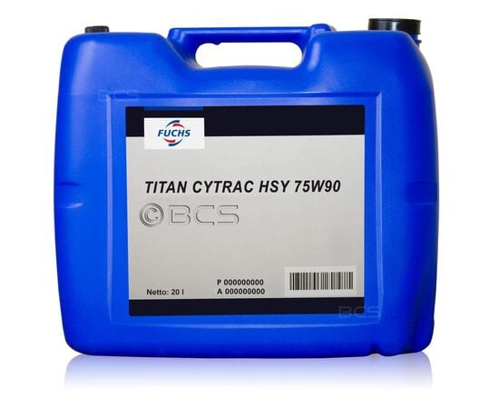 FUCHS TITAN CYTRAC HSY 75W90 - olej przekładniowy - 20 litrów, Opakowanie / zestaw: 20 litrów - sklep olejefuchs.pl
