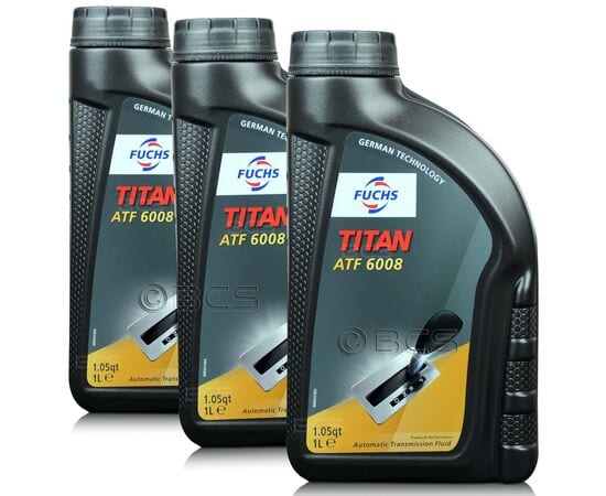 3 litry FUCHS TITAN ATF 6008 - olej do automatycznych skrzyń biegów - ZESTAW - TANIEJ, Opakowanie / zestaw: 3 litry (3 x 1 litr) - sklep olejefuchs.pl