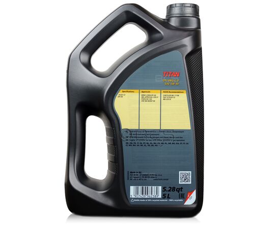 10 litrów FUCHS TITAN GT1 PRO C3 5W30 XTL - olej silnikowy - ZESTAW - TANIEJ, Opakowanie / zestaw: 10 litrów (2 x 5 litrów), 2. zdjęcie - sklep olejefuchs.pl