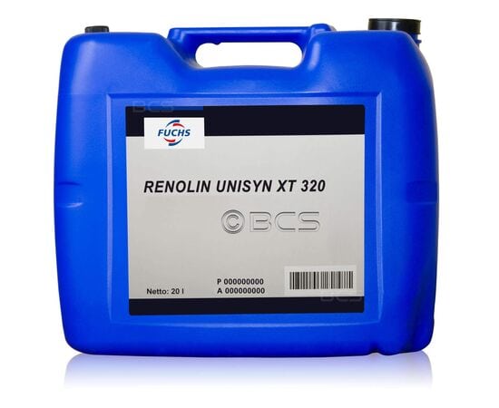 FUCHS RENOLIN UNISYN XT 320 - przemysłowy syntetyczny olej przekładniowy - 20 litrów, ISO VG: 320, Opakowanie / zestaw: 20 litrów - sklep olejefuchs.pl