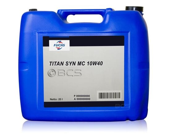 FUCHS TITAN SYN MC 10W40 - olej silnikowy - 20 litrów, Opakowanie / zestaw: 20 litrów - sklep olejefuchs.pl