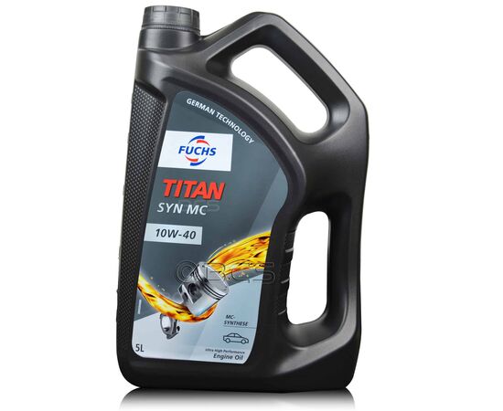 5 litrów FUCHS TITAN SYN MC 10W40 - olej silnikowy, Opakowanie / zestaw: 5 litrów - sklep olejefuchs.pl
