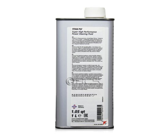 1 litr FUCHS TITAN PSF - olej / płyn do wspomagania Mercedes MB 236.3, Opakowanie / zestaw: 1 litr, 3. zdjęcie - sklep olejefuchs.pl