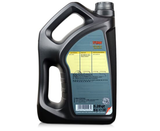 10 litrów FUCHS TITAN GT1 FLEX 34 5W30 - ACEA C4 RN0720 MB 226.51 MB 229.51 - olej silnikowy - ZESTAW - TANIEJ, Opakowanie / zestaw: 10 litrów (2 x 5 litrów), 2. zdjęcie - sklep olejefuchs.pl