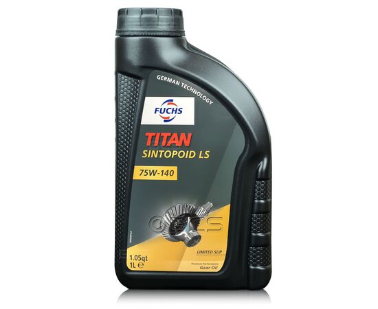 1 litr FUCHS TITAN SINTOPOID LS 75W140 GL-5 - olej przekładniowy, Opakowanie / zestaw: 1 litr - sklep olejefuchs.pl