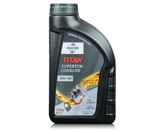 1 litr FUCHS TITAN SUPERSYN LONGLIFE 0W40 - olej silnikowy, Opakowanie / zestaw: 1 litr - sklep olejefuchs.pl