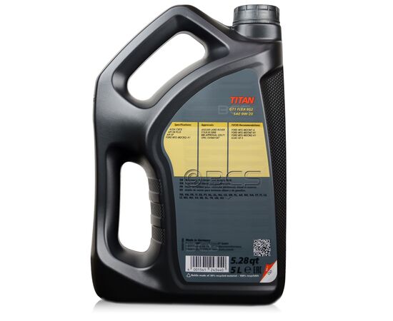 15 litrów FUCHS TITAN GT1 FLEX 952 0W20 FORD WSS-M2C952-A1 - olej silnikowy - ZESTAW - TANIEJ, Opakowanie / zestaw: 15 litrów (3 x 5 litrów), 2. zdjęcie - sklep olejefuchs.pl
