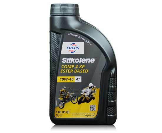 FUCHS SILKOLENE COMP 4 10W40 XP - olej silnikowy (4T) do motocykli - 1 litr, Opakowanie / zestaw: 1 litr - sklep olejefuchs.pl
