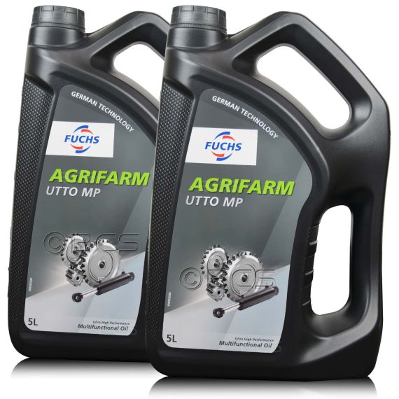 10 litrów FUCHS AGRIFARM UTTO MP - olej przekładniowo-hydrauliczny - ZESTAW - TANIEJ, Opakowanie / zestaw: 10 litrów (2 x 5 litrów) - sklep olejefuchs.pl