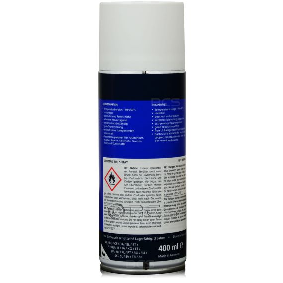 1 sztuka FUCHS GLEITMO 300 SPRAY - film - lakier poślizgowy - 400 ml, Opakowanie / zestaw: 400 ml SPRAY, 2. zdjęcie - sklep olejefuchs.pl