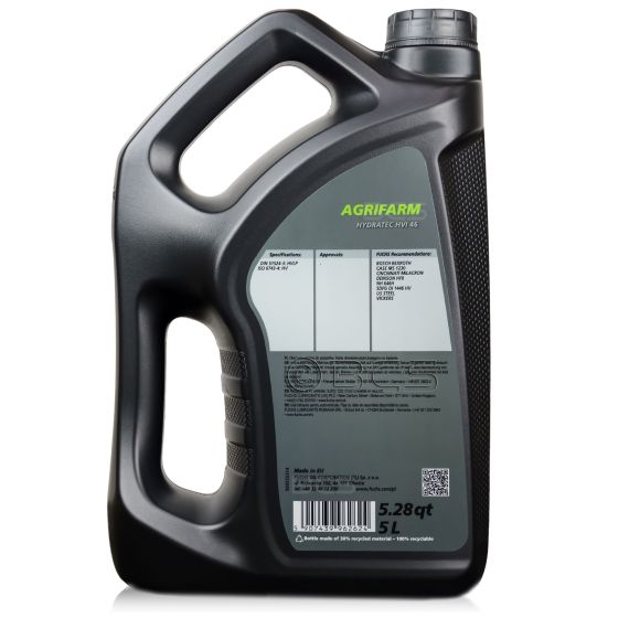 15 litrów FUCHS AGRIFARM HYDRATEC HVI 46 - olej hydrauliczny - ZESTAW - TANIEJ, Opakowanie / zestaw: 15 litrów (3 x 5 litrów), 2. zdjęcie - sklep olejefuchs.pl