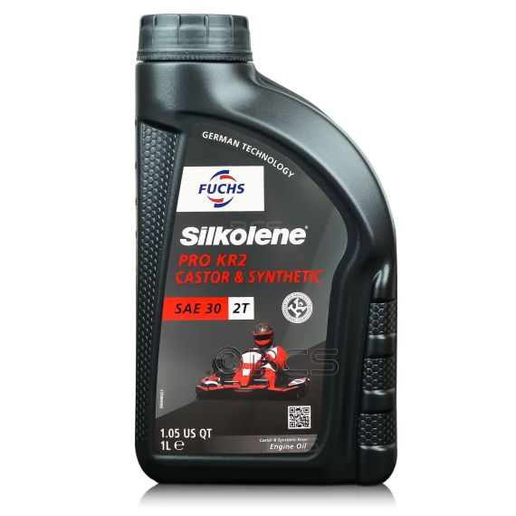 1 litr FUCHS SILKOLENE PRO KR2 SAE 30 - olej (syntetyczny i rycynowy) do silników w gokartach - sklep olejefuchs.pl