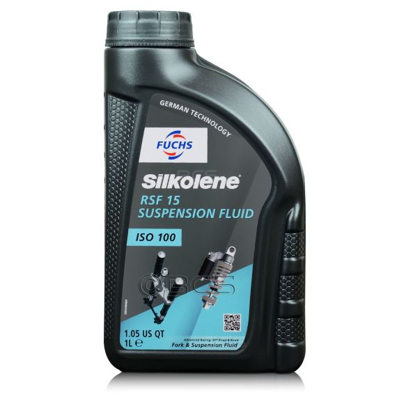 1 litr FUCHS SILKOLENE RSF 15 (ISO 100) - olej do amortyzatorów w motocyklach, Nazwa: RSF 15 (ISO 100), Opakowanie / zestaw: 1 litr - sklep olejefuchs.pl