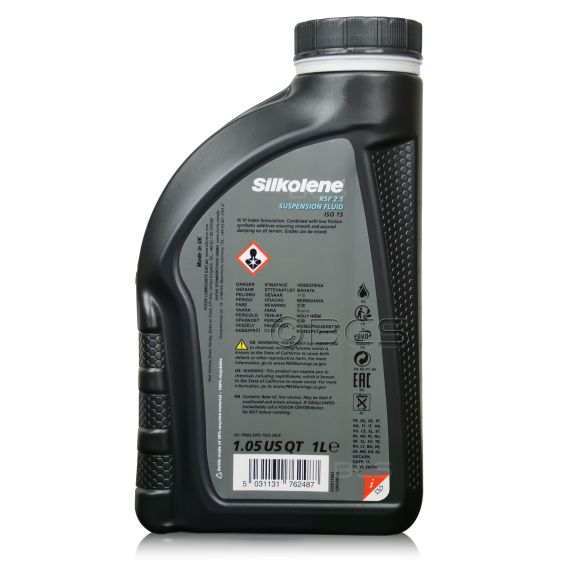 1 litr FUCHS SILKOLENE RSF 2,5 (ISO 15) - olej do amortyzatorów w motocyklach, Nazwa: RSF 2,5 (ISO 15), Opakowanie / zestaw: 1 litr, 2. zdjęcie - sklep olejefuchs.pl