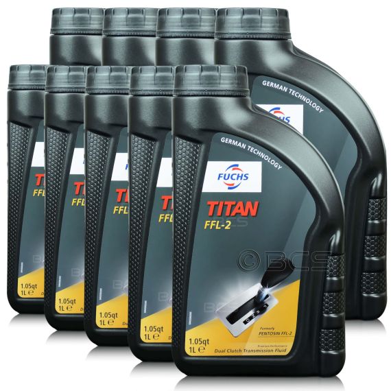 9 litrów FUCHS TITAN FFL-2 (VW G 052 182) - olej do skrzyń dwusprzęgłowych - ZESTAW - TANIEJ, Opakowanie / zestaw: 9 litrów (9 x 1 litr) - sklep olejefuchs.pl