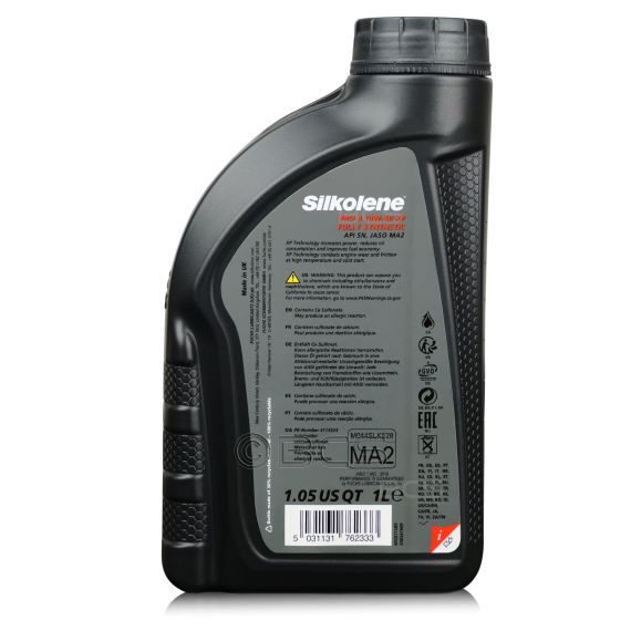 2 litry FUCHS SILKOLENE PRO 4 10W50 XP - syntetyczny (fully synthetic) olej silnikowy (4T) do motocykli - ZESTAW - TANIEJ, Opakowanie / zestaw: 2 litry (2 x 1 litr), 2. zdjęcie - sklep olejefuchs.pl