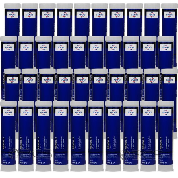 40 sztuk FUCHS RENOLIT CA-LZ - smar wapniowy NLGI 2 [-30°C do +120°C] - 400 g - ZESTAW - TANIEJ, Opakowanie / zestaw: 400 g x 40 - sklep olejefuchs.pl