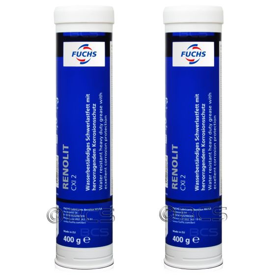 2 sztuki FUCHS RENOLIT CXI 2 - smar - 400 g - ZESTAW - TANIEJ, Opakowanie / zestaw: 400 g x 2 - sklep olejefuchs.pl