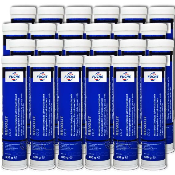 24 sztuki FUCHS RENOLIT CXI 2 - smar - 400 g - ZESTAW - TANIEJ, Opakowanie / zestaw: 400 g x 24 - sklep olejefuchs.pl