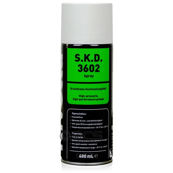 1 sztuka RIVOLTA S.K.D. 3602 SPRAY - smar do wysokich obciążeń - 400 ml, Klasa konsystencji NLGI: NLGI 2, Opakowanie / zestaw: 400 ml SPRAY - sklep olejefuchs.pl