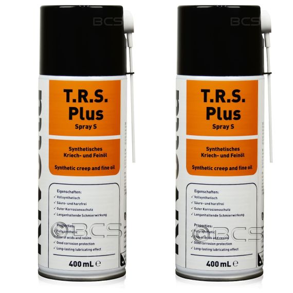 2 sztuki RIVOLTA T.R.S. PLUS  SPRAY S - syntetyczny środek smarny - 400 ml - ZESTAW- TANIEJ, Opakowanie / zestaw: 400 ml SPRAY x 2 - sklep olejefuchs.pl