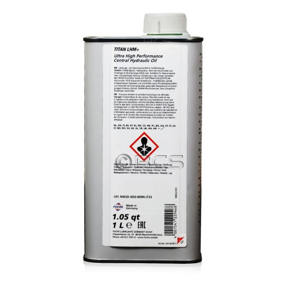 1 litr FUCHS TITAN LHM+ (PLUS) - PSA B71 2710 - olej / płyn do wspomagania, Opakowanie / zestaw: 1 litr, 3. zdjęcie - sklep olejefuchs.pl