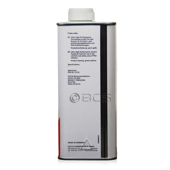 1 litr FUCHS TITAN LHM+ (PLUS) - PSA B71 2710 - olej / płyn do wspomagania, Opakowanie / zestaw: 1 litr, 2. zdjęcie - sklep olejefuchs.pl