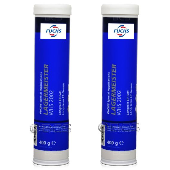 2 sztuki FUCHS LAGERMEISTER WHS 2002 - smar - 400 g - ZESTAW - TANIEJ, Opakowanie / zestaw: 400 g x 2 - sklep olejefuchs.pl