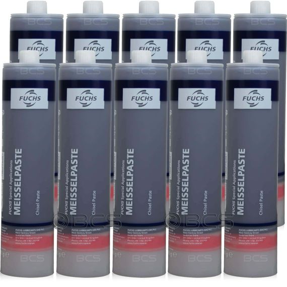 10 sztuk FUCHS MEISSELPASTE - smar do młotów udarowych - 500 g system REINER - ZESTAW - TANIEJ, Opakowanie / zestaw: 500 g x 10 - REINER - sklep olejefuchs.pl