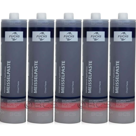 5 sztuk FUCHS MEISSELPASTE - smar do młotów udarowych - 500 g system REINER - ZESTAW - TANIEJ, Opakowanie / zestaw: 500 g x 5 - REINER - sklep olejefuchs.pl