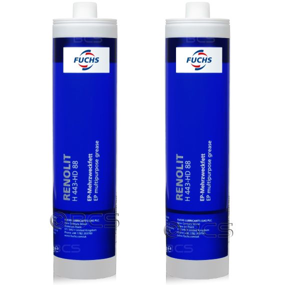 2 sztuki FUCHS RENOLIT H 443-HD 88 - smar - 500 g system REINER - ZESTAW - TANIEJ, Opakowanie / zestaw: 500 g x 2 - REINER - sklep olejefuchs.pl