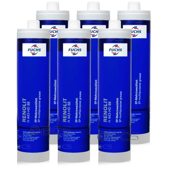6 sztuk FUCHS RENOLIT H 443-HD 88 - smar - 500 g system REINER - ZESTAW - TANIEJ, Opakowanie / zestaw: 500 g x 6 - REINER - sklep olejefuchs.pl