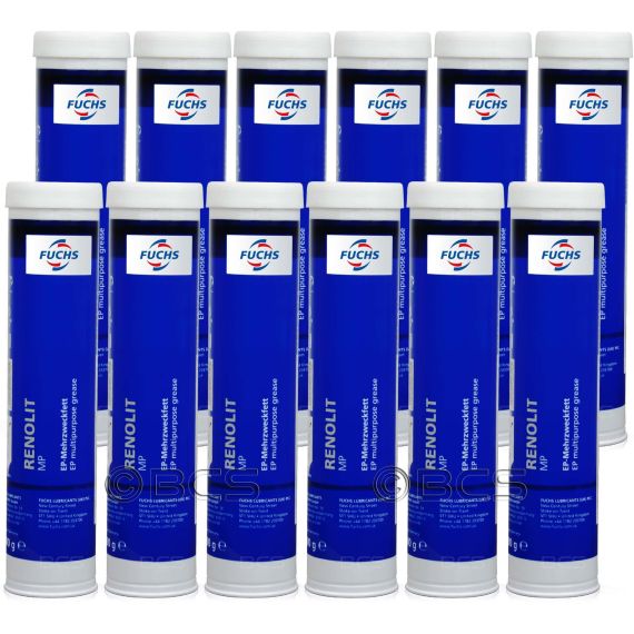 12 sztuk FUCHS RENOLIT MP - smar - 400 g - ZESTAW - TANIEJ, Opakowanie / zestaw: 400 g x 12 - sklep olejefuchs.pl