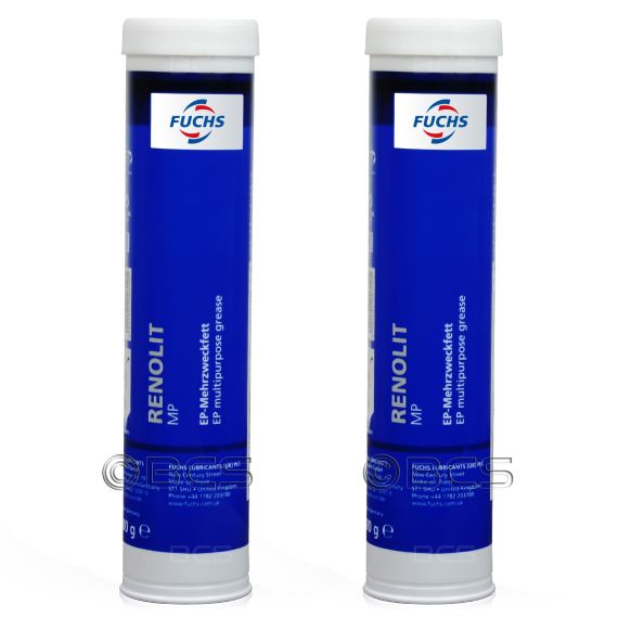 2 sztuki FUCHS RENOLIT MP - smar - 400 g - ZESTAW - TANIEJ, Opakowanie / zestaw: 400 g x 2 - sklep olejefuchs.pl